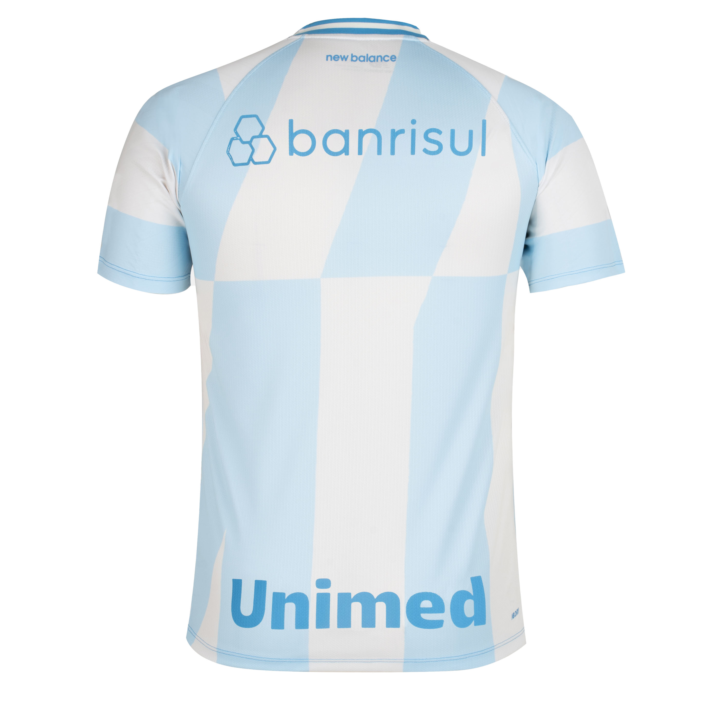 Vista frontal da camisa masculina Grêmio II New Balance branca